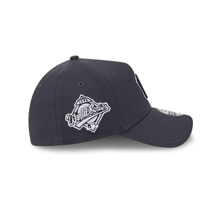 New Era 39Thirty A-Frame MLB Graphite World Series New York Yankees