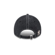New Era 9Twenty MLB Millenium Denim New York Yankees Black Denim