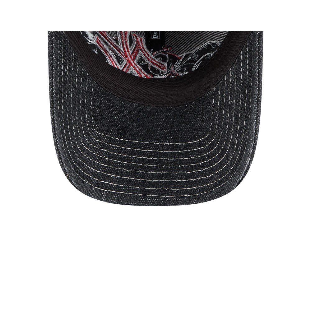 New Era 9Twenty MLB Millenium Denim New York Yankees Black Denim