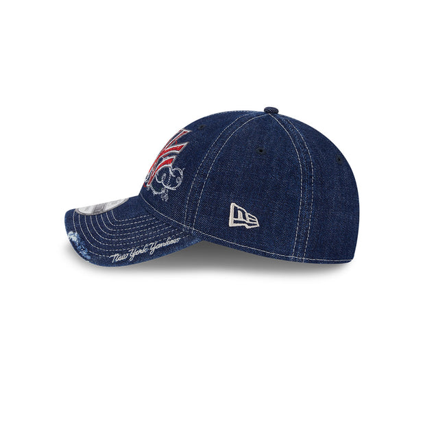 New Era 9Twenty MLB Millenium Denim New York Yankees Navy Denim