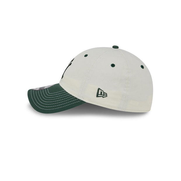 New Era 9Twenty Snap MLB 2Tone Chrome New York Yankees Chrome Pine Green