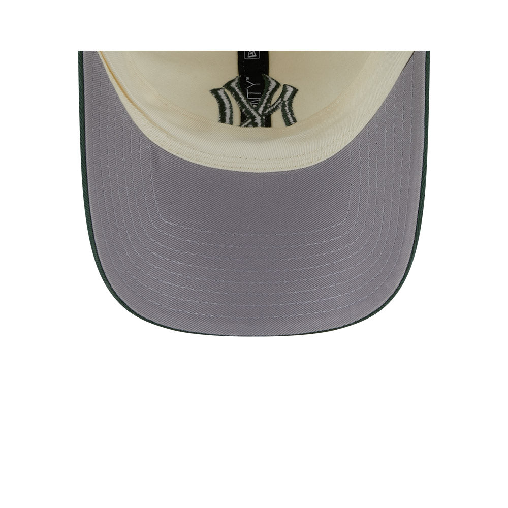 New Era 9Twenty Snap MLB 2Tone Chrome New York Yankees Chrome Pine Green