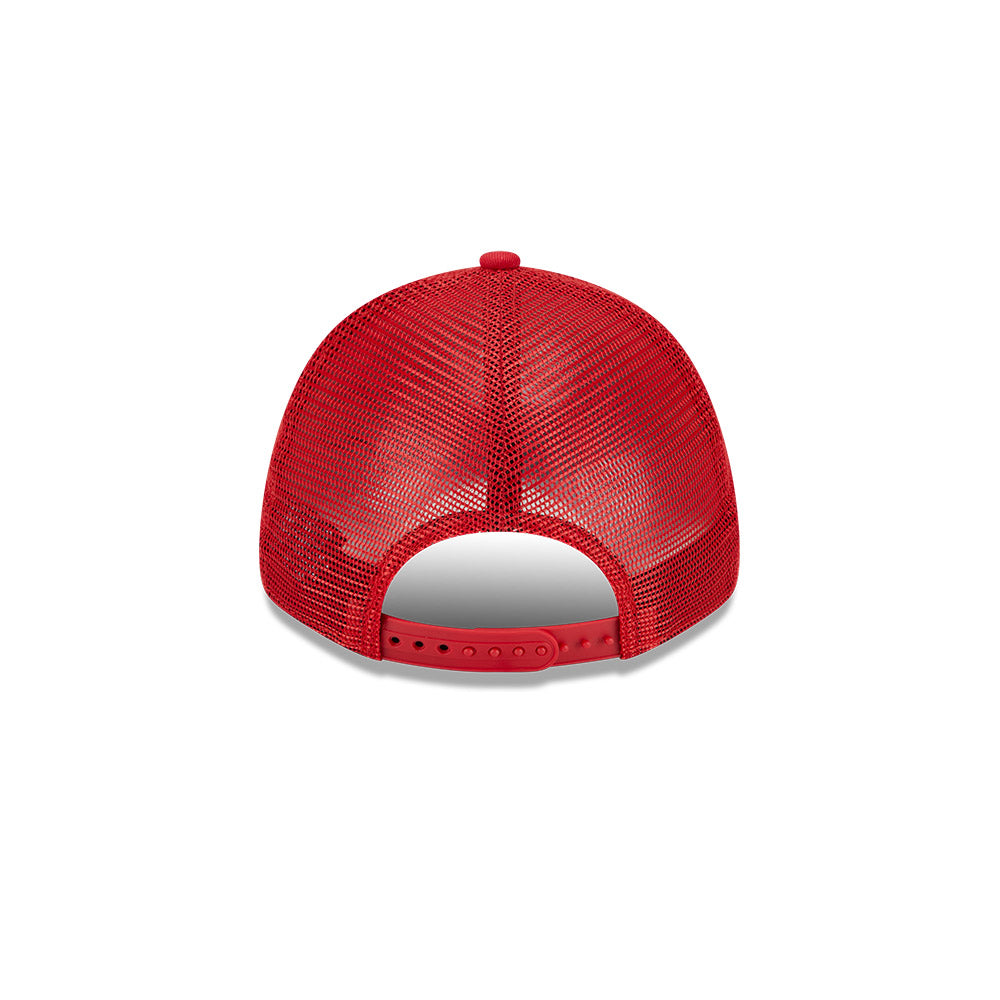 New Era 9Forty Trucker NBA Team Script Chicago Bulls Red