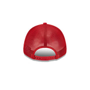 New Era 9Forty Trucker NBA Team Script Chicago Bulls Red