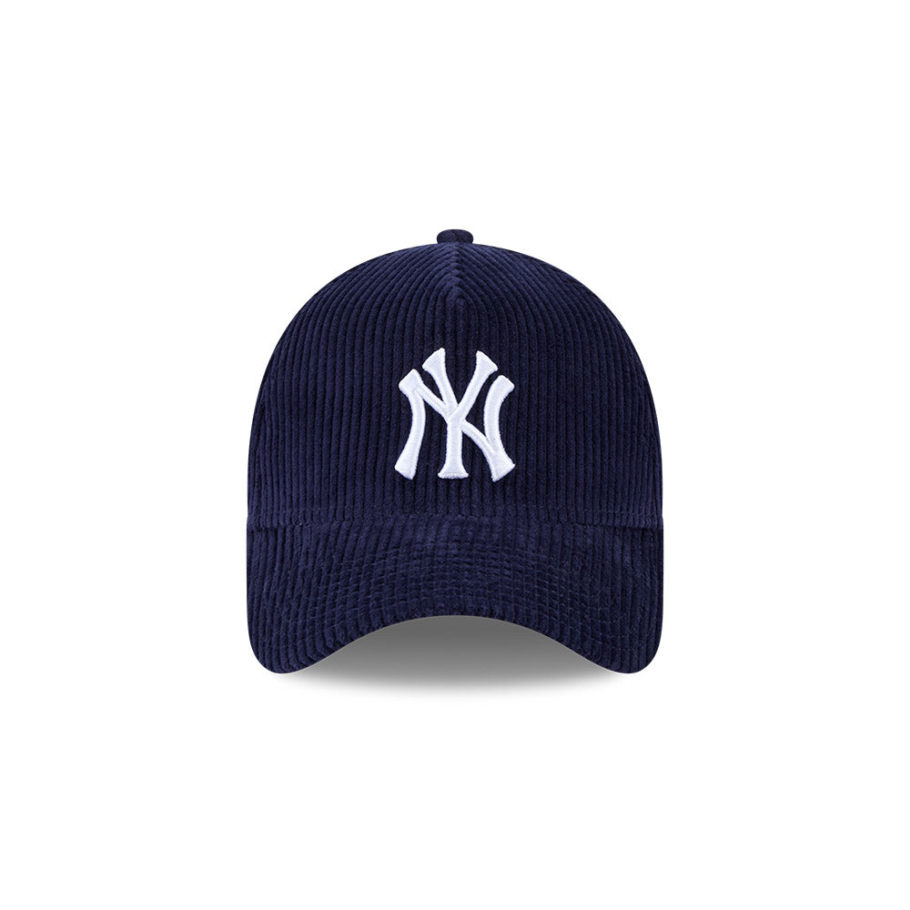 New Era 9Forty A-Frame MLB Winter Corduroy New York Yankees Navy