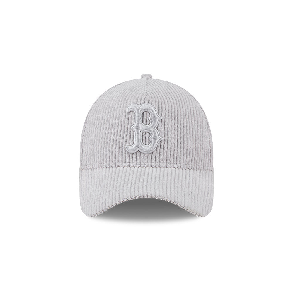 New Era 9Forty A-Frame MLB Enhanced Cord Boston Red Sox Grey
