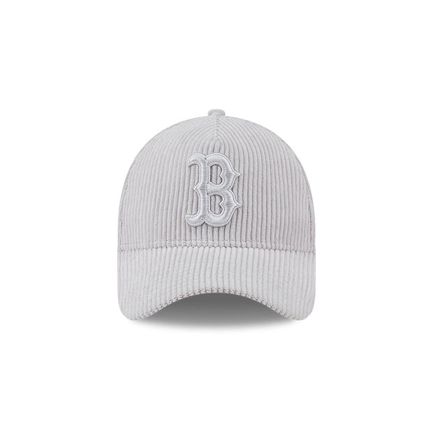 New Era 9Forty A-Frame MLB Enhanced Cord Boston Red Sox Grey