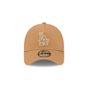 New Era 9Forty A-Frame MLB Earth Tonal Chainstitch Los Angeles Dodgers Wheat