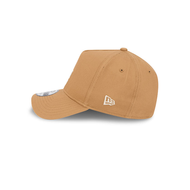 New Era 9Forty A-Frame MLB Earth Tonal Chainstitch Los Angeles Dodgers Wheat