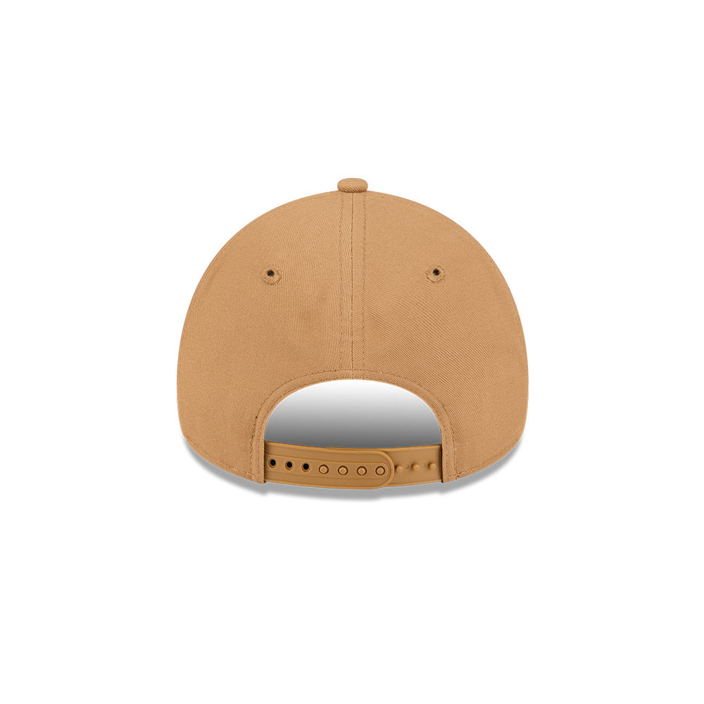 New Era 9Forty A-Frame MLB Earth Tonal Chainstitch Los Angeles Dodgers Wheat