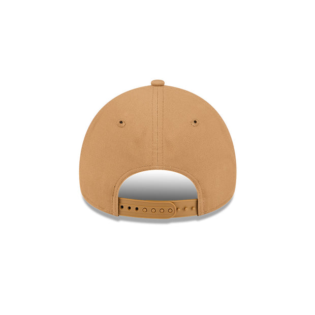 New Era 9Forty A-Frame MLB Earth Tonal Chainstitch Los Angeles Dodgers Wheat