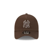 New Era 9Forty A-Frame MLB Earth Tonal Chainstitch New York Yankees Walnut
