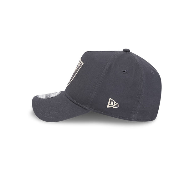New Era 9Forty A-Frame NFL Earth Tonal Chainstitch Las Vegas Raiders Graphite