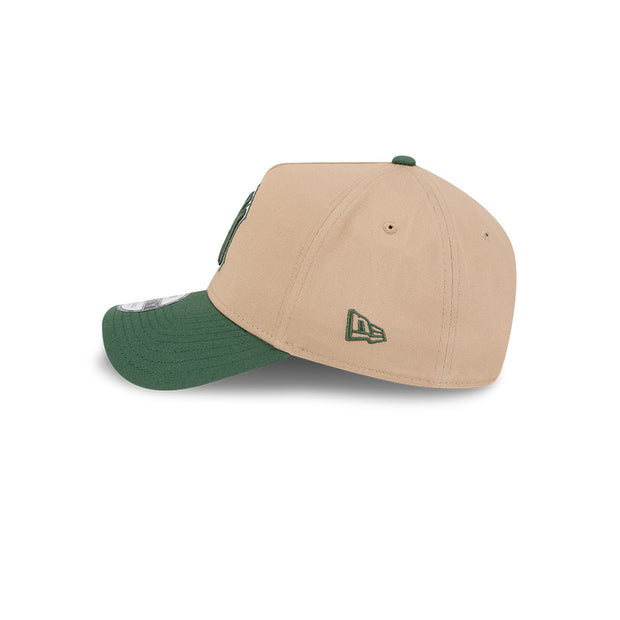 New Era 9Forty A-Frame MLB Camel 2Tone World Series New York Yankees Pine Green