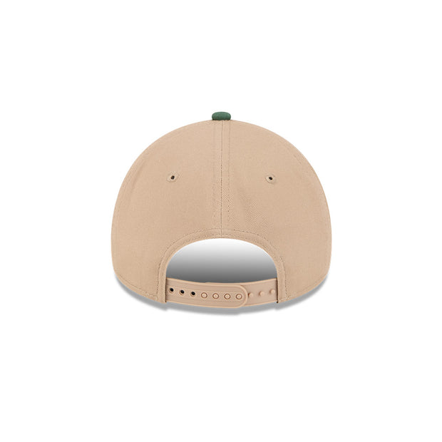 New Era 9Forty A-Frame MLB Camel 2Tone World Series New York Yankees Pine Green