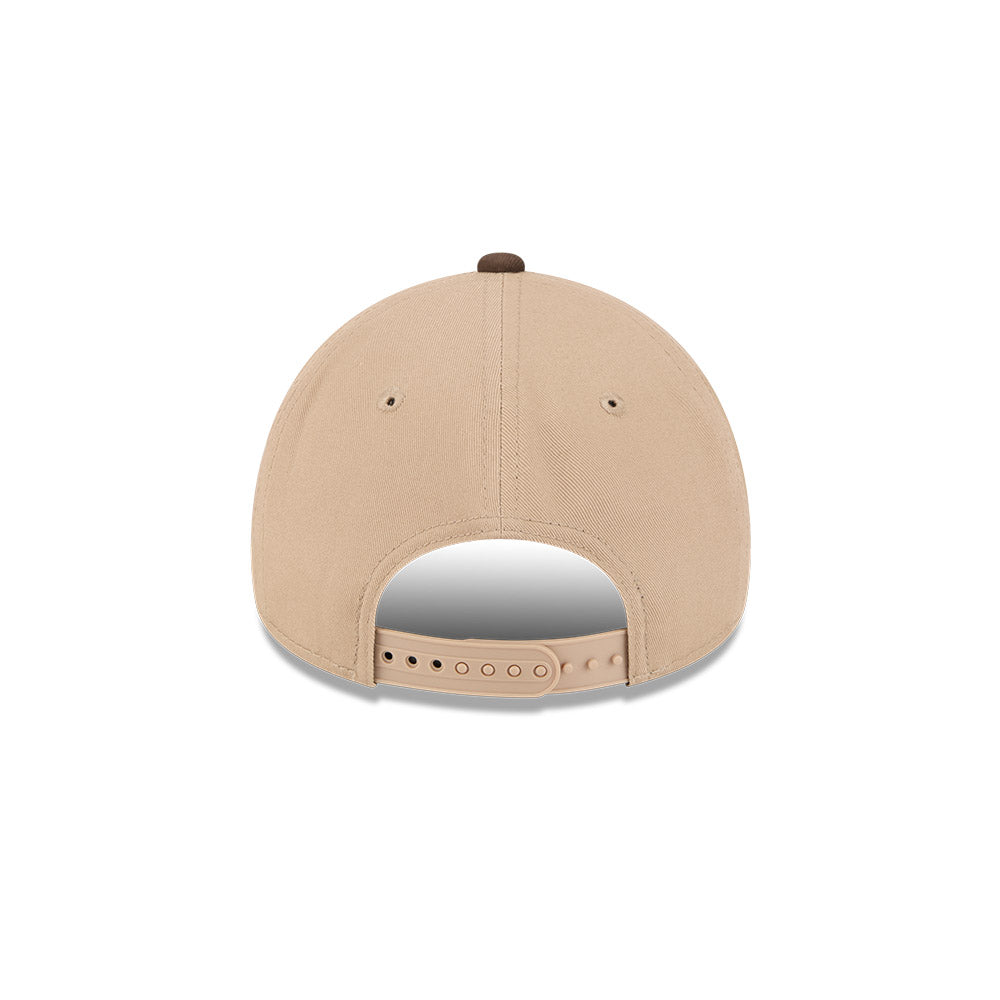 New Era 9Forty A-Frame MLB Camel 2Tone World Series New York Yankees Walnut