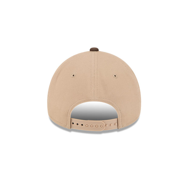 New Era 9Forty A-Frame MLB Camel 2Tone World Series New York Yankees Walnut
