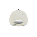 New Era 9Forty A-Frame MLB Side Script New York Yankees Chrome Navy