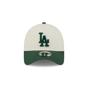 New Era 9Forty A-Frame MLB Los Angeles Dodgers Chrome Dark Green