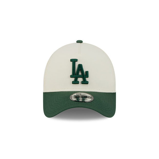 New Era 9Forty A-Frame MLB Los Angeles Dodgers Chrome Dark Green