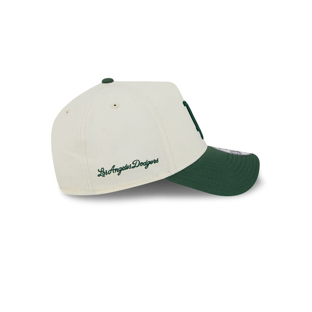 New Era 9Forty A-Frame MLB Los Angeles Dodgers Chrome Dark Green