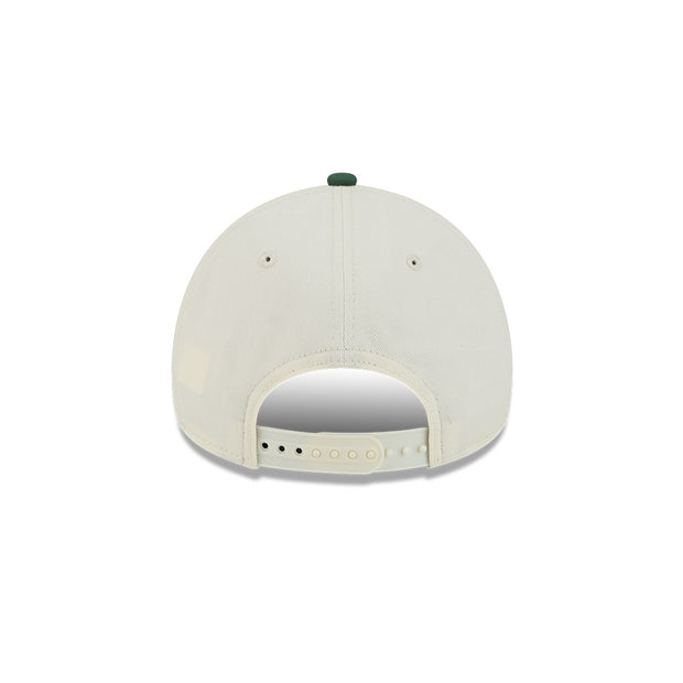 New Era 9Forty A-Frame MLB Los Angeles Dodgers Chrome Dark Green