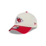 New Era 9Forty A-Frame NFL Superbowl 2Tone Kansas City Chiefs Chrome White