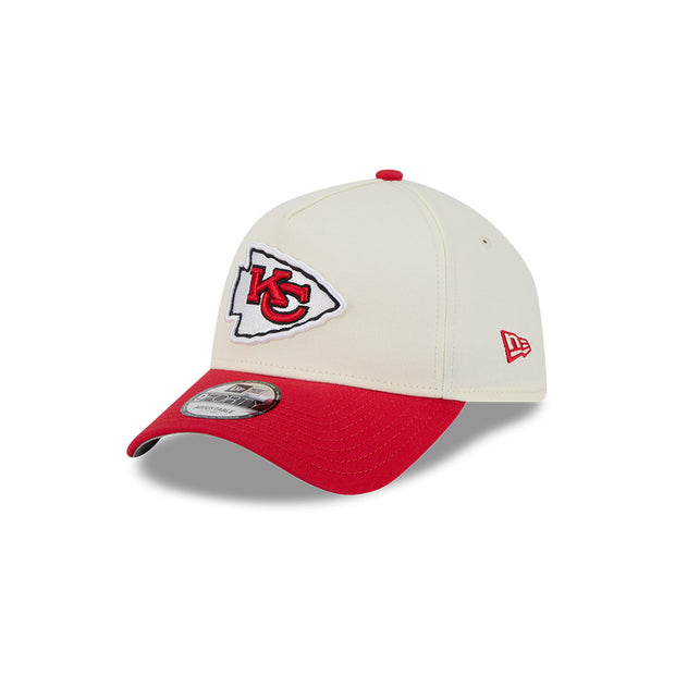 New Era 9Forty A-Frame NFL Superbowl 2Tone Kansas City Chiefs Chrome White
