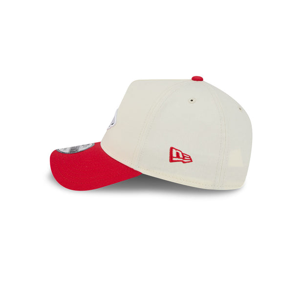 New Era 9Forty A-Frame NFL Superbowl 2Tone Kansas City Chiefs Chrome White