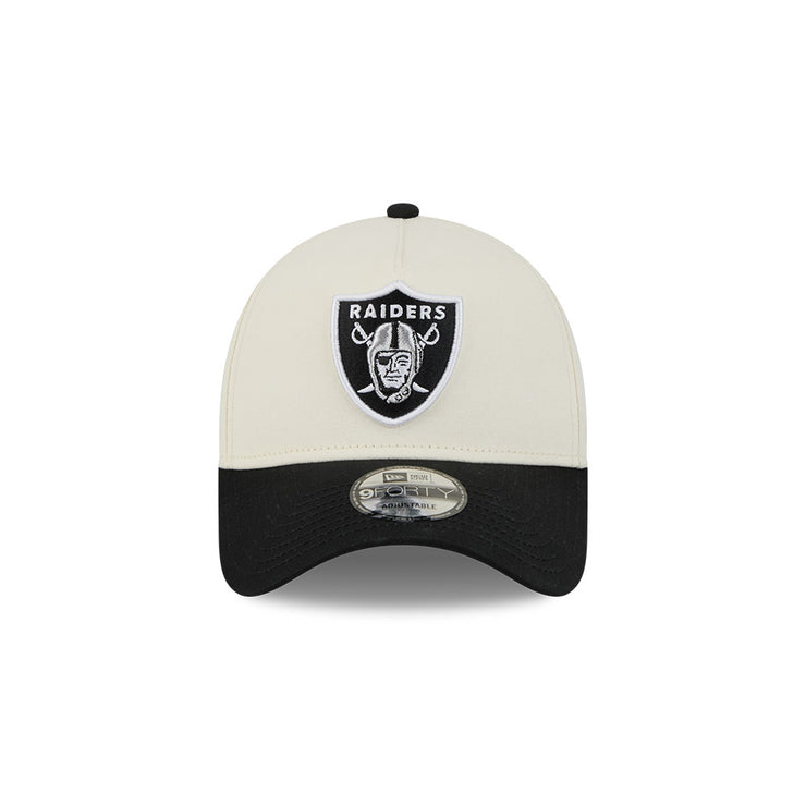 New Era 9Forty A-Frame NFL Superbowl 2Tone Las Vegas Raiders Chrome White