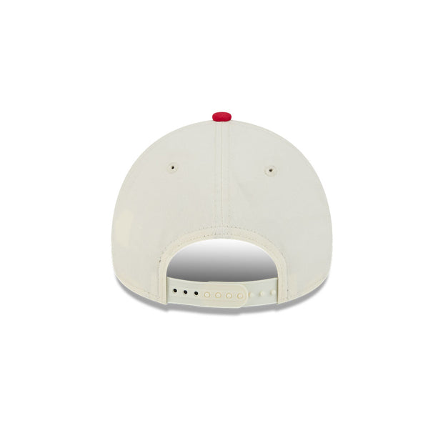 New Era 9Forty A-Frame NFL Superbowl 2Tone San Francisco 49ers Chrome White