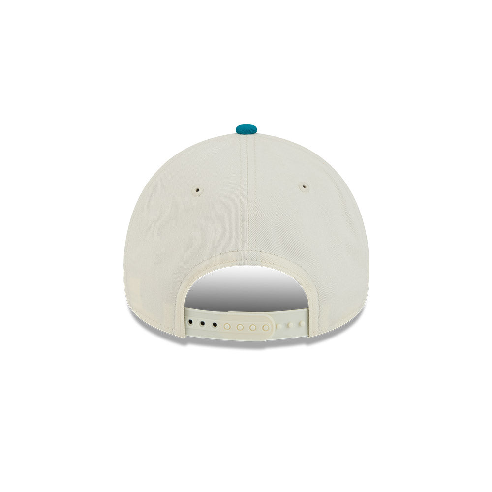 New Era 9Forty A-Frame NFL Superbowl 2Tone Miami Dolphins Chrome White