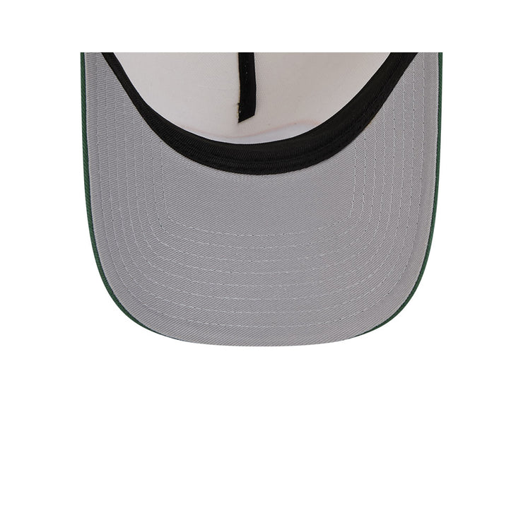 New Era 9Forty A-Frame NFL Superbowl 2Tone Green Bay Packers Chrome White