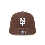 New Era 9Fifty Retro Crown MLB Washed Earthtone New York Yankees Walnut