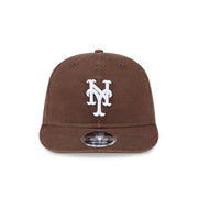 New Era 9Fifty Retro Crown MLB Washed Earthtone New York Yankees Walnut