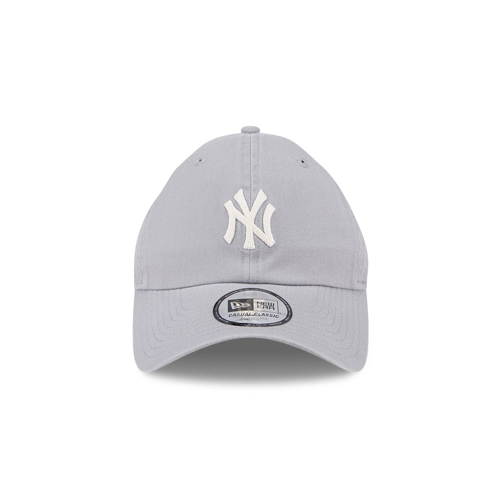 New Era Casual Classic MLB Neutral Chainstitch New York Yankees Grey