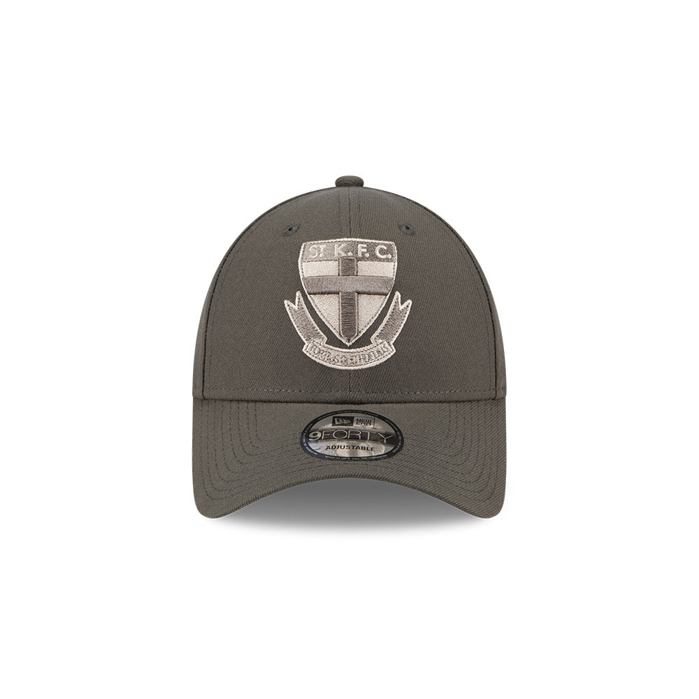New Era 9Forty AFL 2025 Dusty Charcoal St Kilda Saints