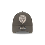 New Era 9Forty AFL 2025 Dusty Charcoal Richmond Tigers