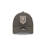 New Era 9Forty AFL 2025 Dusty Charcoal Port Adelaide Power