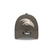 New Era 9Forty AFL 2025 Dusty Charcoal Adelaide Crows