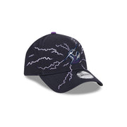 New Era 9Forty A-Frame NRL 2025 Electric Melbourne Storm Black