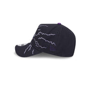 New Era 9Forty A-Frame NRL 2025 Electric Melbourne Storm Black