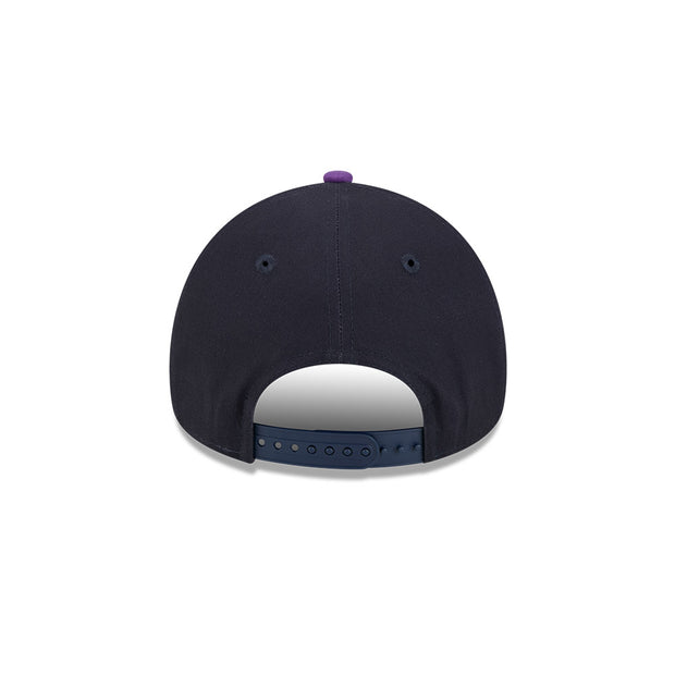 New Era 9Forty A-Frame NRL 2025 Electric Melbourne Storm Black