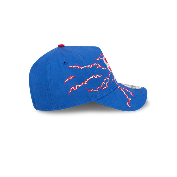 New Era 9Forty A-Frame NRL 2025 Electric Newcastle Knights Royal Blue