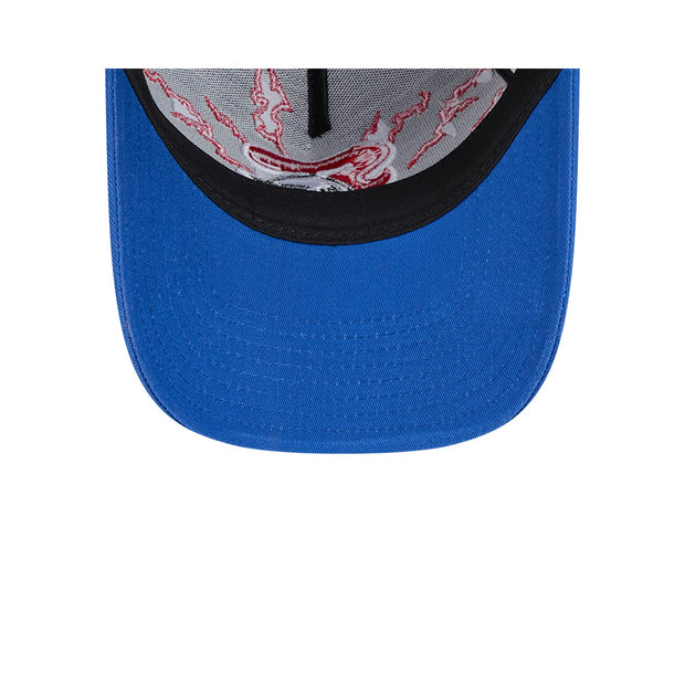 New Era 9Forty A-Frame NRL 2025 Electric Newcastle Knights Royal Blue