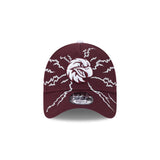 New Era 9Forty A-Frame NRL 2025 Electric Manly Warringah Sea Eagles Maroon