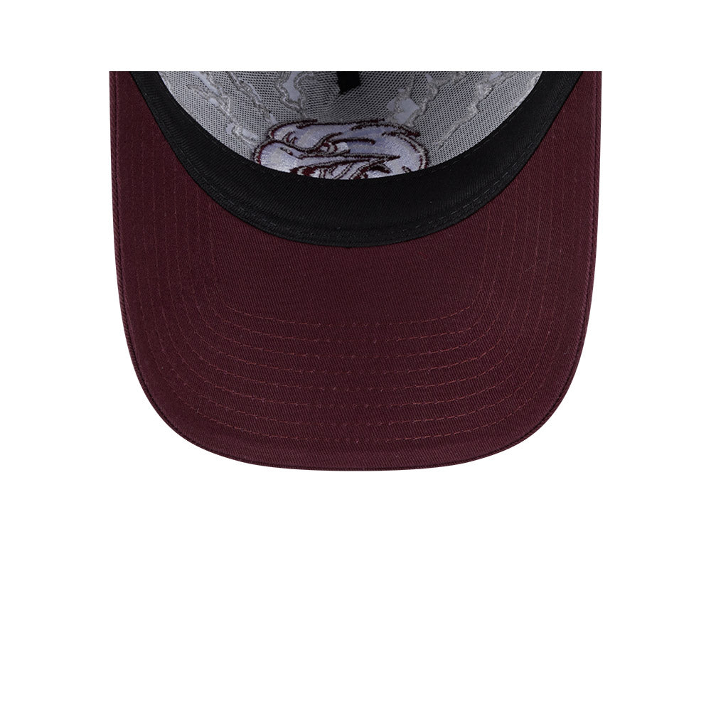 New Era 9Forty A-Frame NRL 2025 Electric Manly Warringah Sea Eagles Maroon