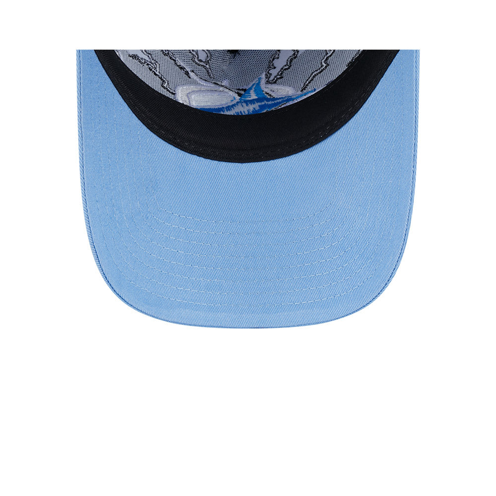 New Era 9Forty A-Frame NRL 2025 Electric Cronulla-Sutherland Sharks Light Blue