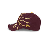New Era 9Forty A-Frame NRL 2025 Electric Brisbane Broncos Maroon