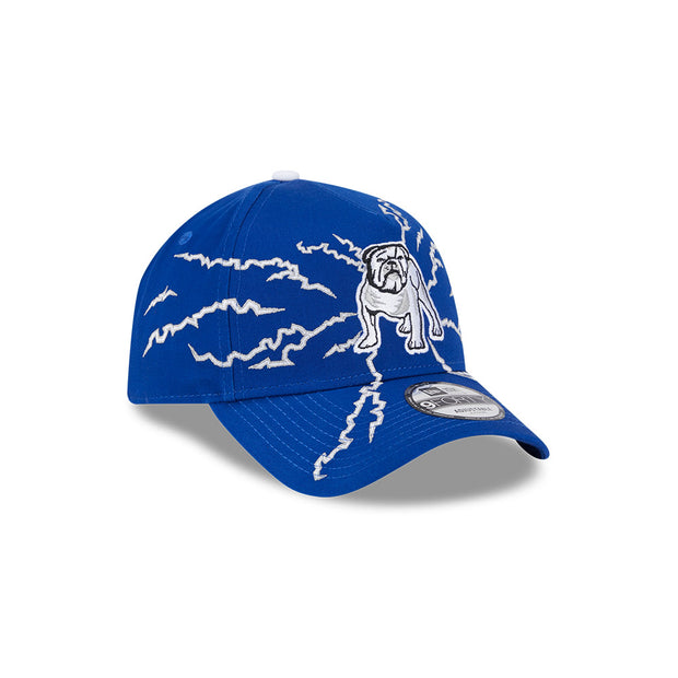 New Era 9Forty A-Frame NRL 2025 Electric Canterbury-Bankstown Bulldogs Royal Blue